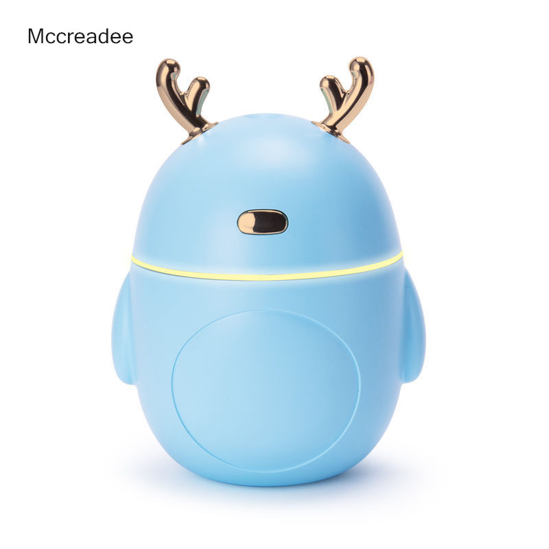 Mccreadee Humidifiers for Bedroom, 4.2L Ultrasonic Cool Mist Humidifier with 7-Color Night Light & 2 Mist Modes Auto Shut Off Top Fill Humidifiers Desktop Air Vaporizers for Bedroom Baby Home